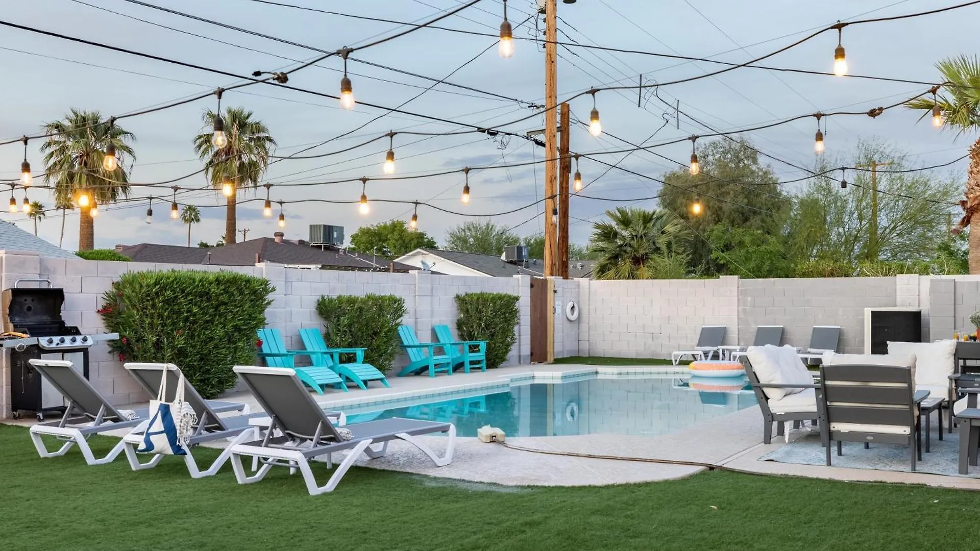 Дом отдыха Вилла Indianola Oasis Private Pool Outdoor Living Old Town Access Скоттсдейл США
